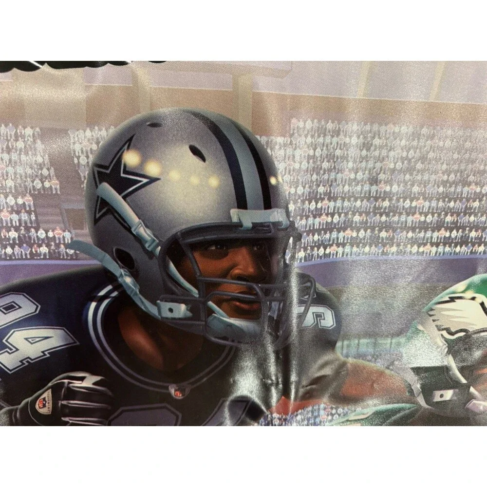 RARE KFC EA Sports Madden NFL 10 Promo Vinyl Banner 53x53 Giant Store Display